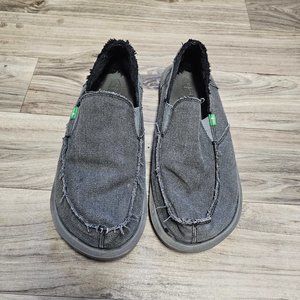Men's Sanuk Vagabond Chill - Charcoal - Size 11
